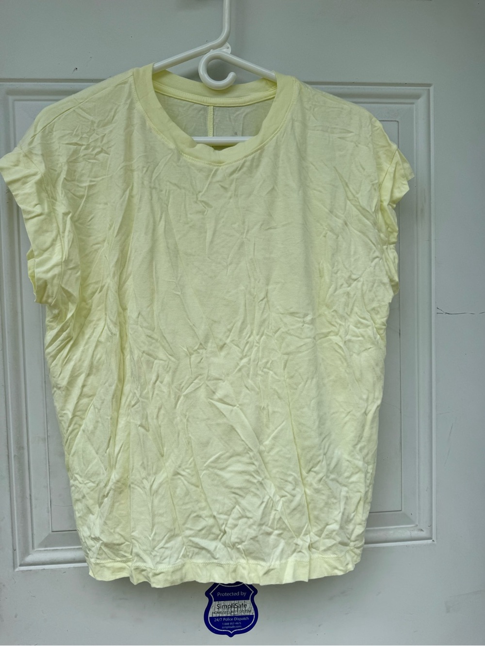 a new day Short Sleeve Tee in Light Yellow